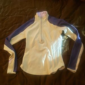 Lululemon 1/2 zip long sleeve pullover Sz Small (2-4)